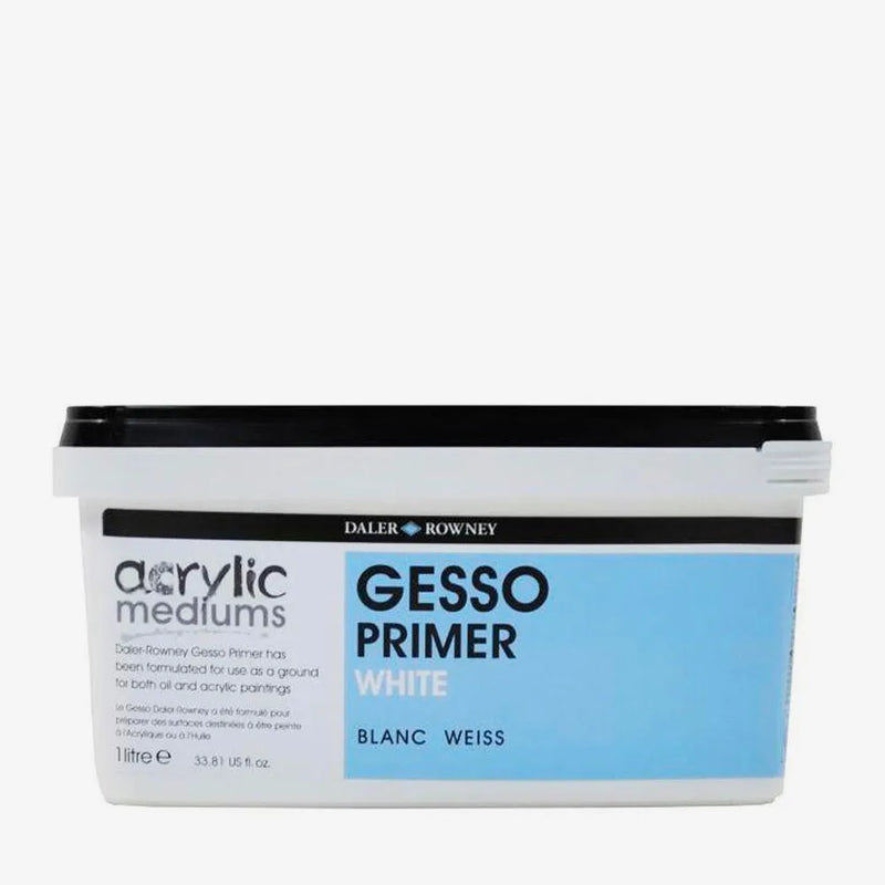 Daler-Rowney Gesso Primer 1 Litre - White