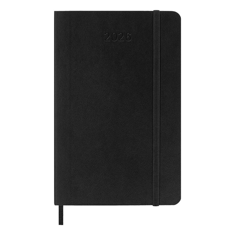 Moleskine Softcover Weekly Horizontal Diary/Planner 12-Month 2026 - Pocket