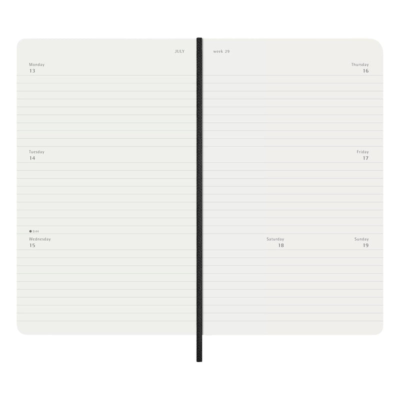 Moleskine Softcover Weekly Horizontal Diary/Planner 12-Month 2026 - Large