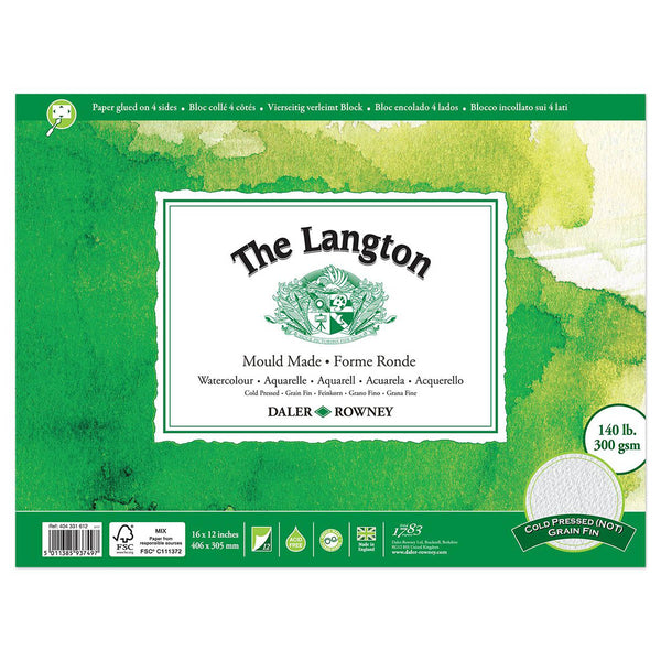 Daler-Rowney Langton Block Pad NOT 300gsm