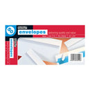 Club DL White Peel & Seal Envelopes (Pack of 50)