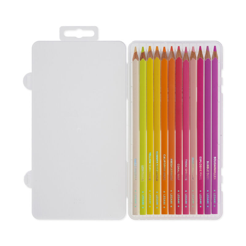 Legami Live Colourfully Colouring Pencils (Set of 12)