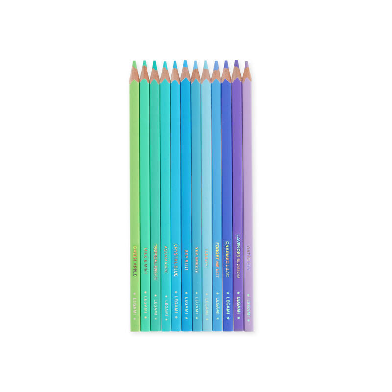 Legami Live Colourfully Colouring Pencils (Set of 12)