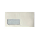 5 Star DL Envelopes Window Peel and Seal 80gsm White (Pack of 25)
