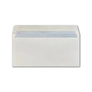 5 Star DL Envelopes Window Peel and Seal 80gsm White (Pack of 25)