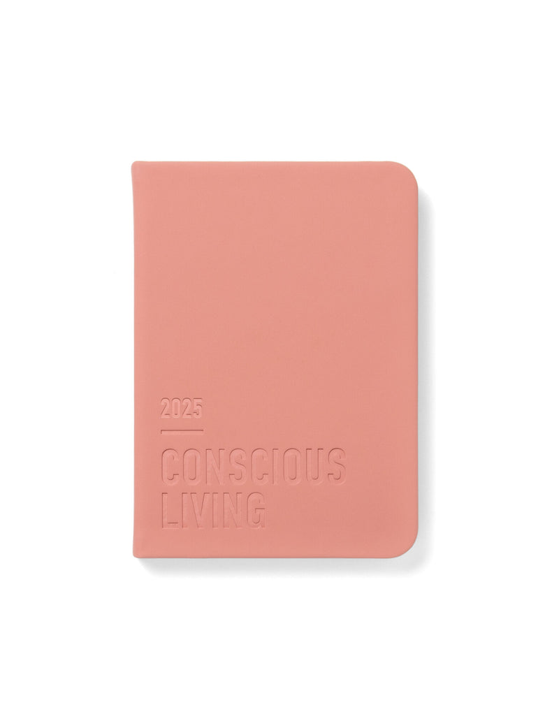 Letts Conscious A6 Day to a Page Diary with Appointments 2025 - Multilanguage