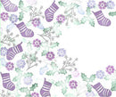 Card-io Majestix Clear Peg Stamps - Festive Stockings