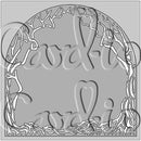 Card-io Majemask Stencil - Forest Archway 6" x 6"