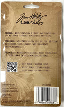 Tim Holtz idea-ology - Foliage Metal Flowers, Leaves & Fasteners (36pk)