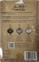 Tim Holtz idea-ology - Collage Keys (4 x Metal Keys, 10 x Stickers & 10 x Epoxy Stickers)