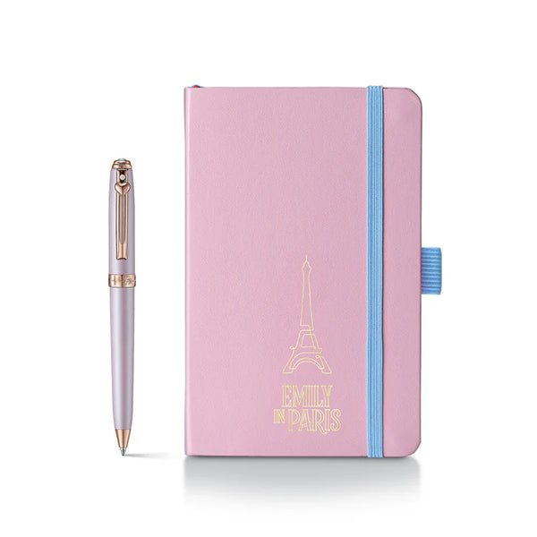 Sheaffer Prelude Mini Emily in Paris Ballpoint Pen & Notebook Gift Set