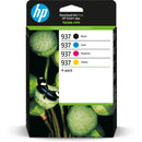 HP 937 Original Ink Cartridge CMYK 4-pack