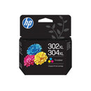 HP 302XL/304XL Original Ink Cartridge High Yield Tri-color