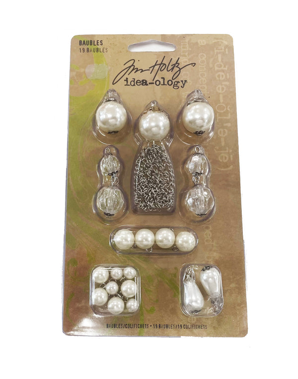 Tim Holtz idea-ology Baubles (19pcs)
