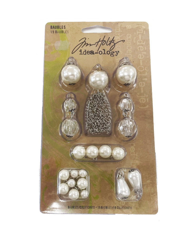 Tim Holtz idea-ology Baubles (19pcs)