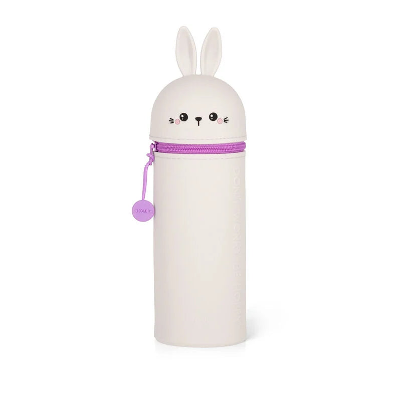 Legami Kawaii 2 in 1 Soft Silicone Pencil Case