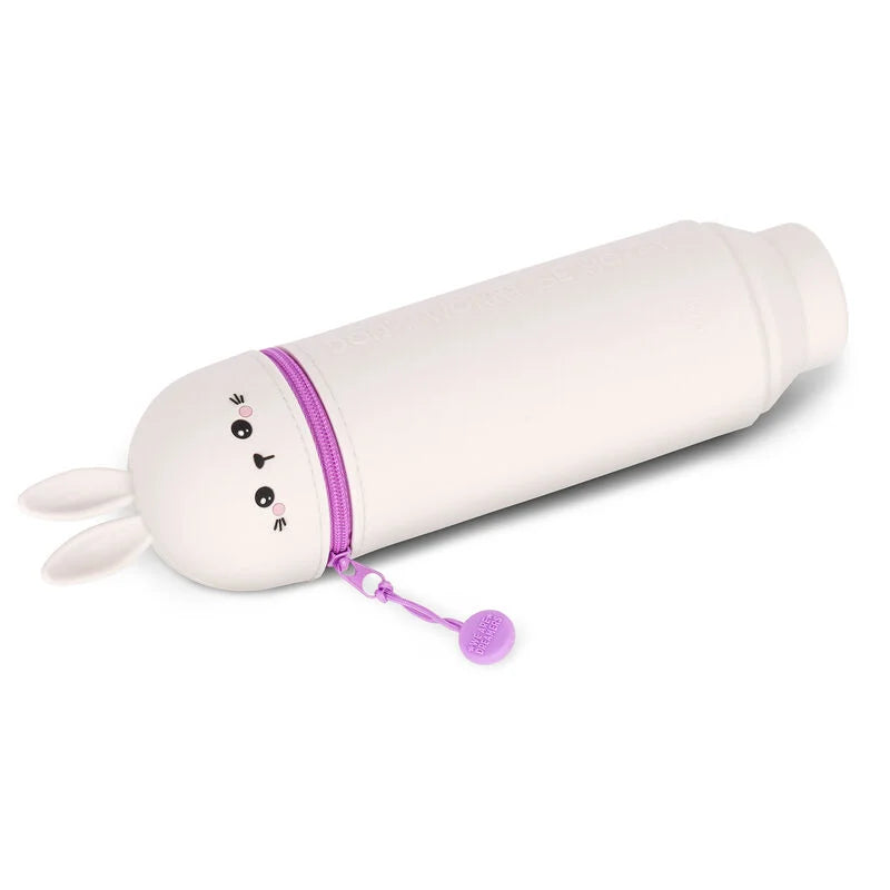 Legami Kawaii 2 in 1 Soft Silicone Pencil Case