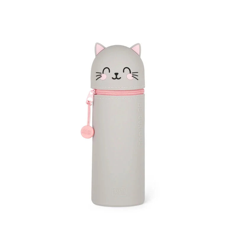 Legami Kawaii 2 in 1 Soft Silicone Pencil Case