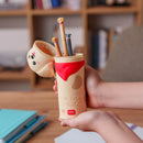 Legami Kawaii 2 in 1 Soft Silicone Pencil Case