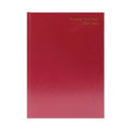 5 Star Academic Diary Day Per Page A4 Black 2025-2026