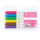 Kuretake Zig Wink of Stella Bullet Markers -  Assorted (6 Pieces)
