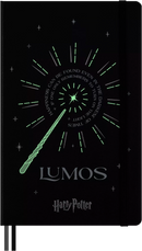 Moleskine Harry Potter Lumos Limited Edition Ruled Hardcover Notebook - Large
