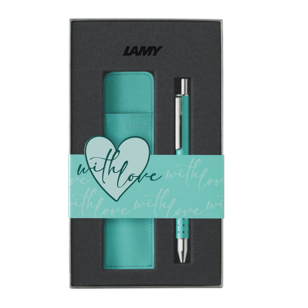 Lamy Swift Lagoon Rollerball & Pen Case Set (Special Edition)