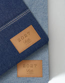 Letts Denim A6 Week to View Diary 2027 - Multilanguage