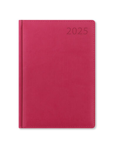 Letts Verona A5 Day to a Page Diary with Appointments & Planners 2025 - Multilanguage