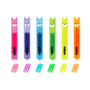 Legami Teddy's Mood Mini Highlighters (Set Of 6)