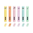 Legami Teddy's Style Mini Pastel Highlighters (Set Of 6)