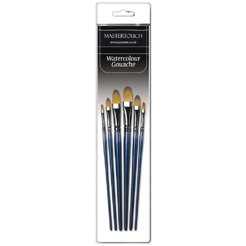 Pro Arte Masterstroke Aquamarine Watercolour Brush Set (Wallet)