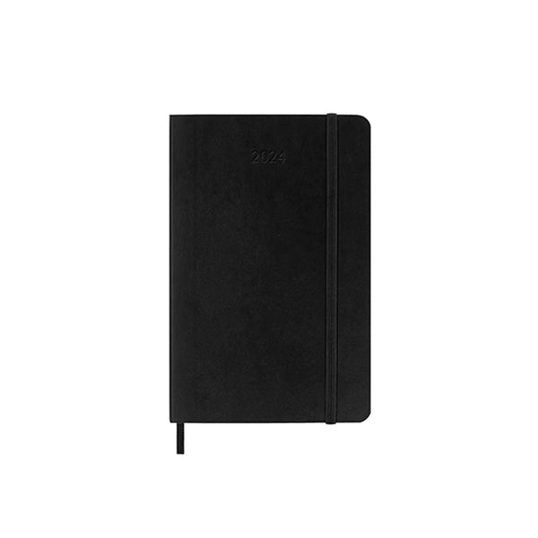 Moleskine Softcover Weekly Notebook Diary/Planner 12-Month 2024 - Pocket