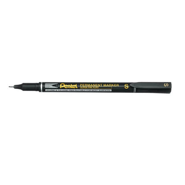 Pentel Super Fine Permanent Marker 0.64mm - Bullet Tip NFS410