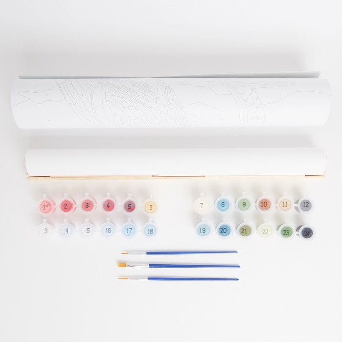 Natural History Museum Paint By Numbers - Flamingo