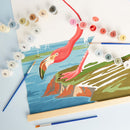 Natural History Museum Paint By Numbers - Flamingo