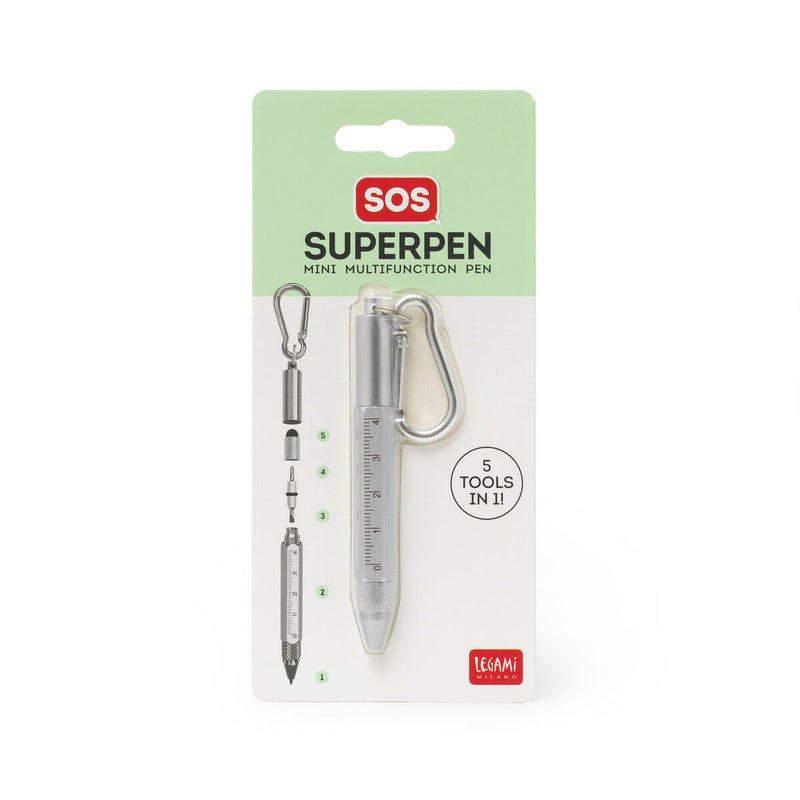 Legami SOS Superpen Mini Multifunction Pen