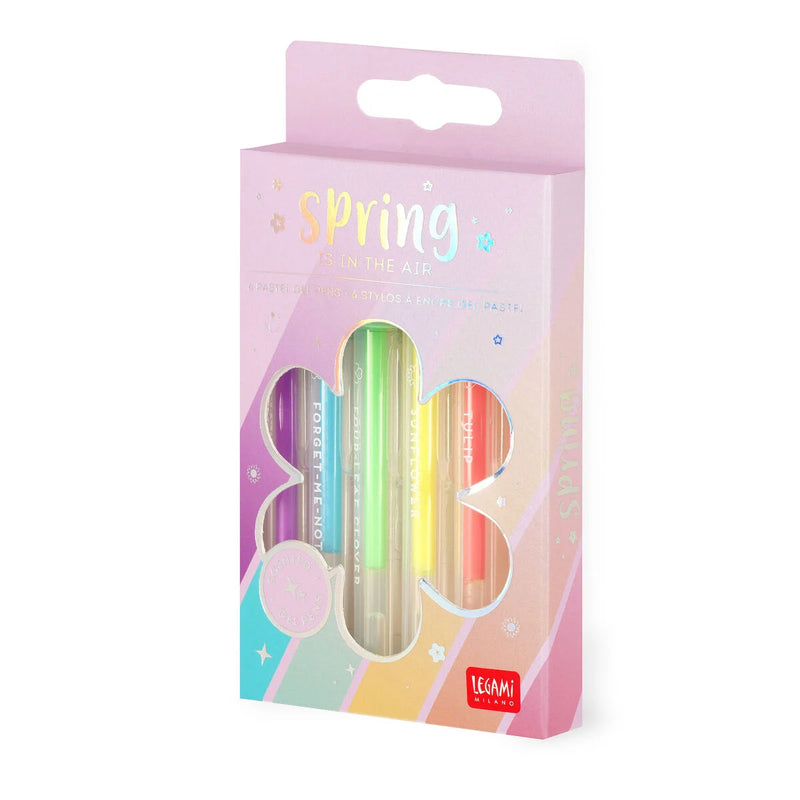 Legami Spring is in the Air Pastel Mini Gel Pens (Set of 6)