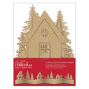Create Christmas Die-cut Scene Cards & Envelopes (3pcs)