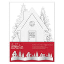 Create Christmas Die-cut Scene Cards & Envelopes (3pcs)