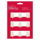 Create Christmas Christmas Tree Silhouette Pegs (9pcs)