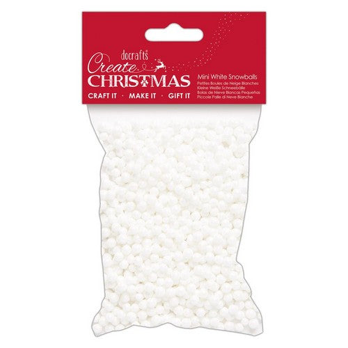 Create Christmas Small White Snowballs (15g)