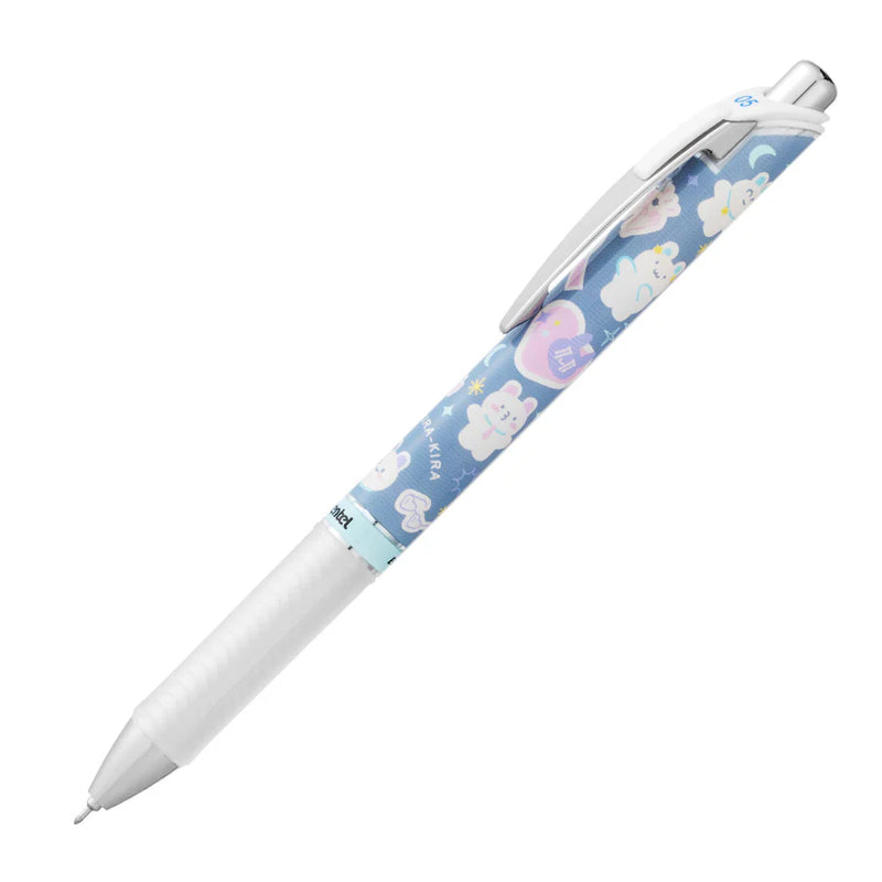 Pentel EnerGel Kawaii Onomatopeia Limited Edition Retractable Rollerball 0.5mm (Wallet of 6)