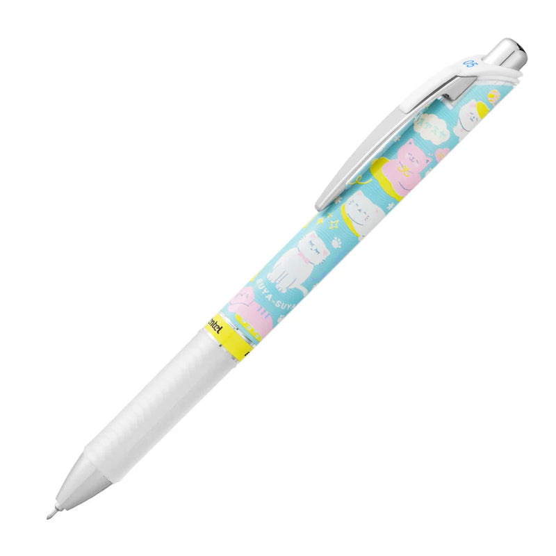 Pentel EnerGel Kawaii Onomatopeia Limited Edition Retractable Rollerball 0.5mm (Wallet of 6)