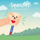 Legami Squeezies HB Pencil with Squishy Topper