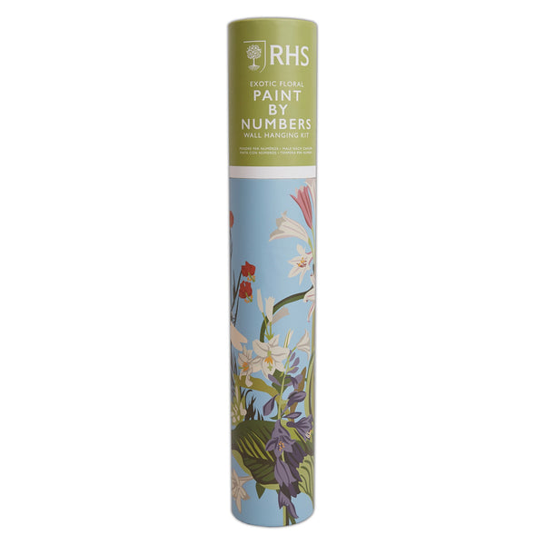 The Royal Horticultural Society Paint By Numbers - Exotic Floral
