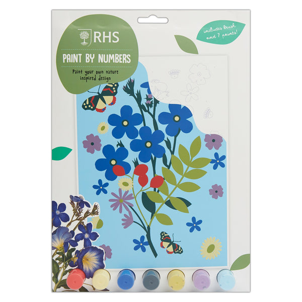The Royal Horticultural Society A4 Paint By Numbers - Bloom
