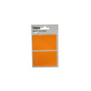Blick Self-Adhesive Fluorescent Orange Labels - 50 x 80mm (8 Labels)