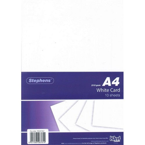 Stephens White 210gsm Card
