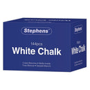 Stephens White Chalk (Box of 144)